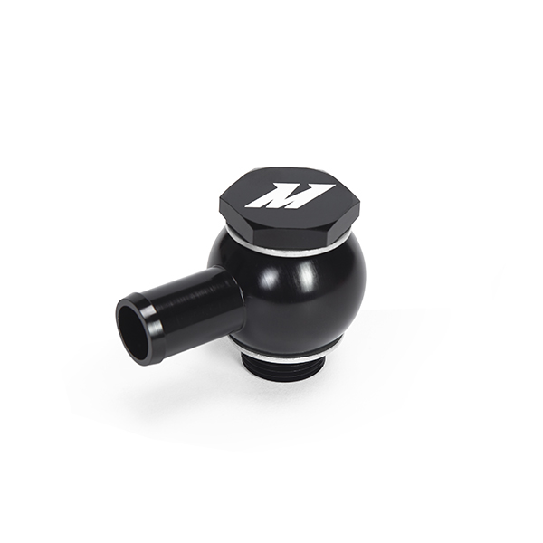 Mishimoto — Mishimoto M20 x 5/8 Straight Black Banjo Fitting w/ Bolt
Fitting - view 10